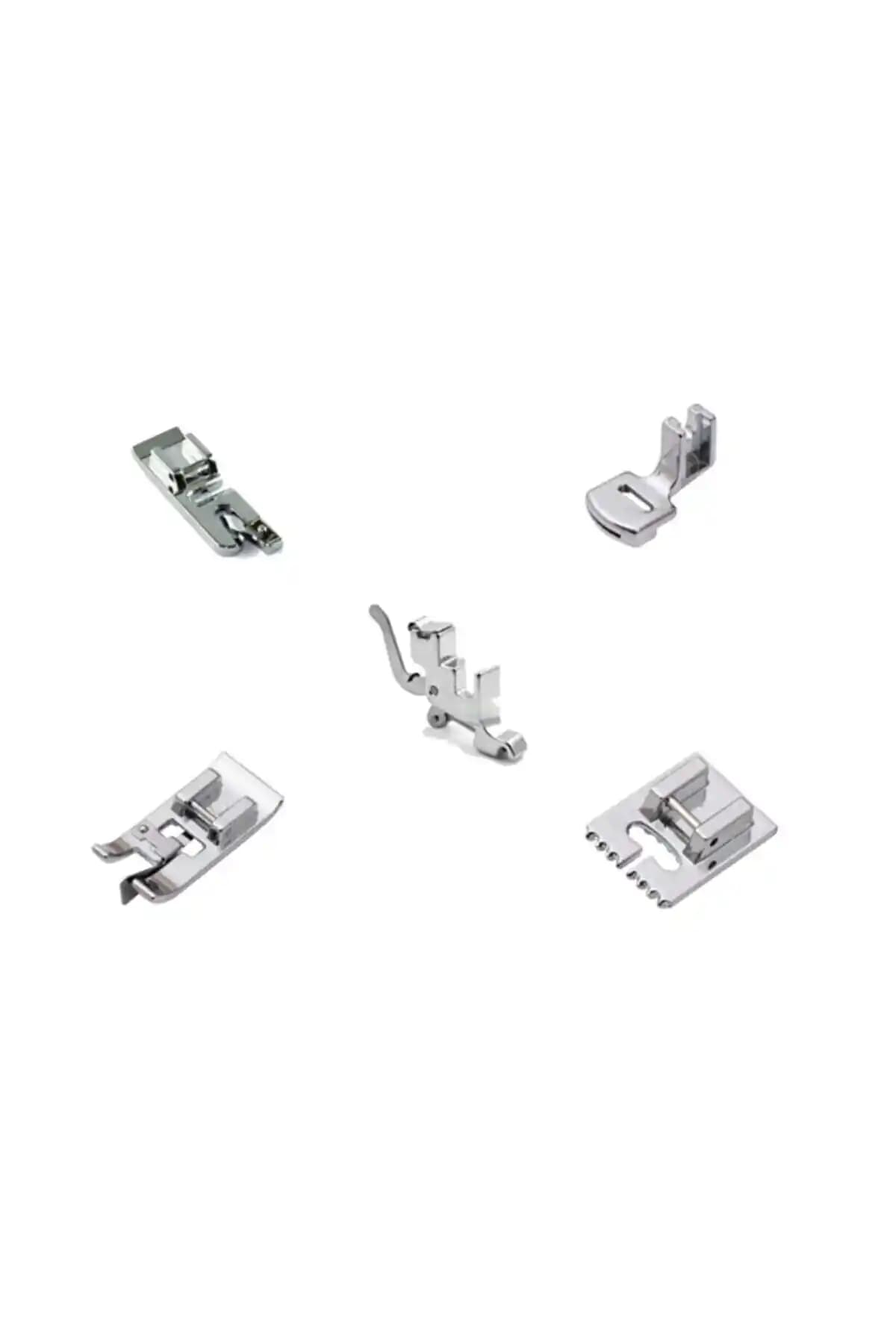 SINGER Beko Zetinajanome Dört Çeşit Ayak Seti: Çok Yönlü ve Kullanışlı Dikiş Aksesuarları