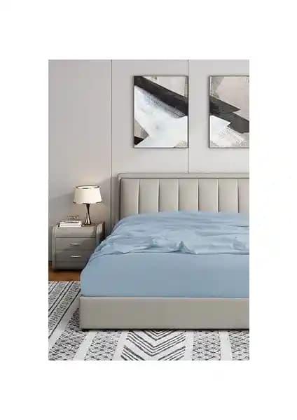 Soley Jersey Çift Kişilik Lastikli Çarşaf ile Yatak Koruma ve Konfor Artırma