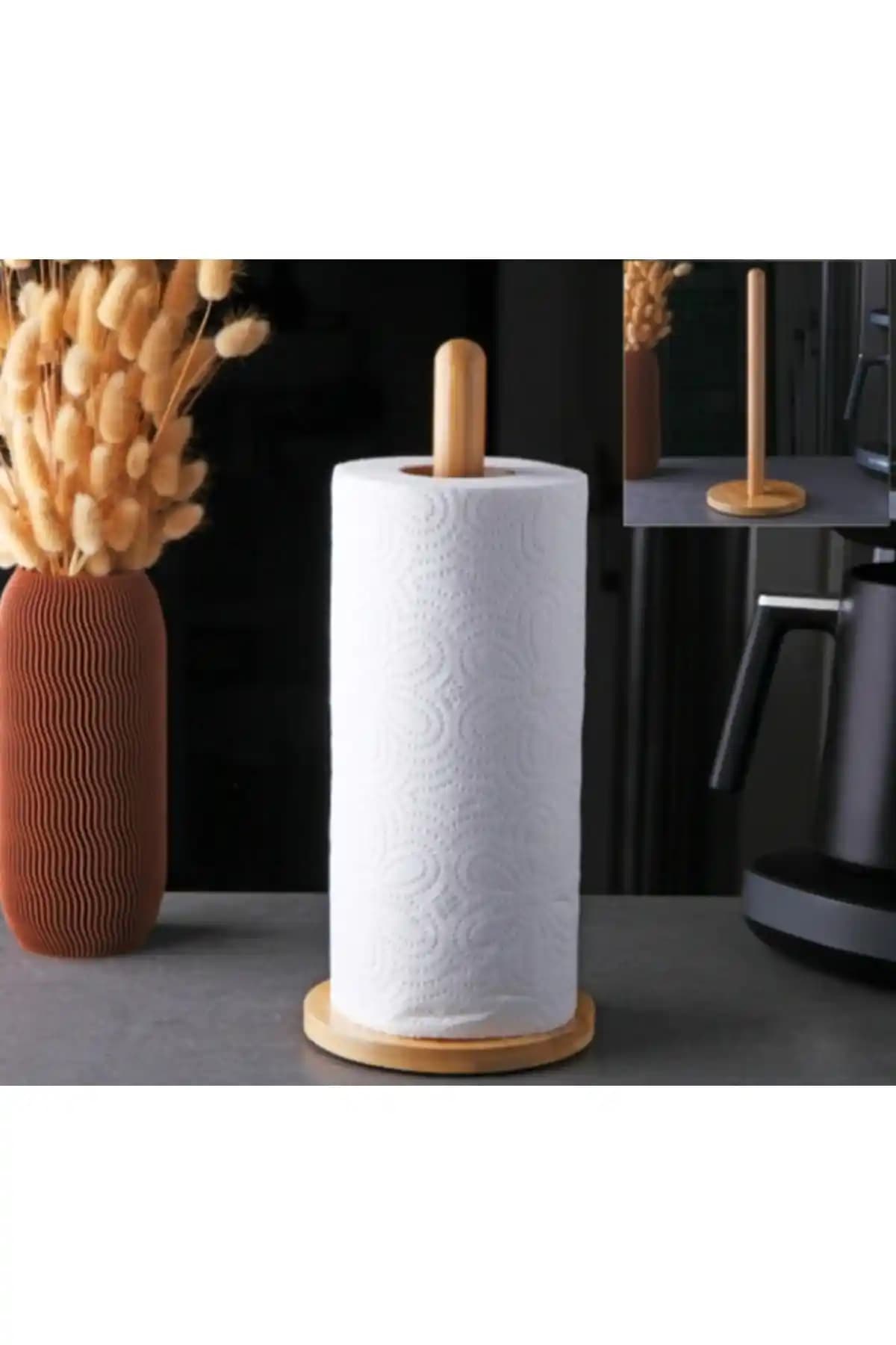 Umut Züccaciye Lüx Bambu Kağıt Havluluk Modern ve Şık Tasarımıyla Banyo Dekorasyonunu Tamamlar