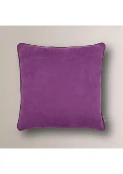 Vanilla Home Efe Biye Detaylı Düz Kırlent Kılıfı Şık ve Sağlıklı Ev Dekorasyonu İçin