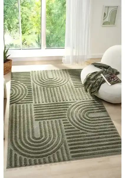 Venucci Quincey Bukleli Yumuşak Peluş Post Halı Modern İç Mekan Dekorasyonu İçin