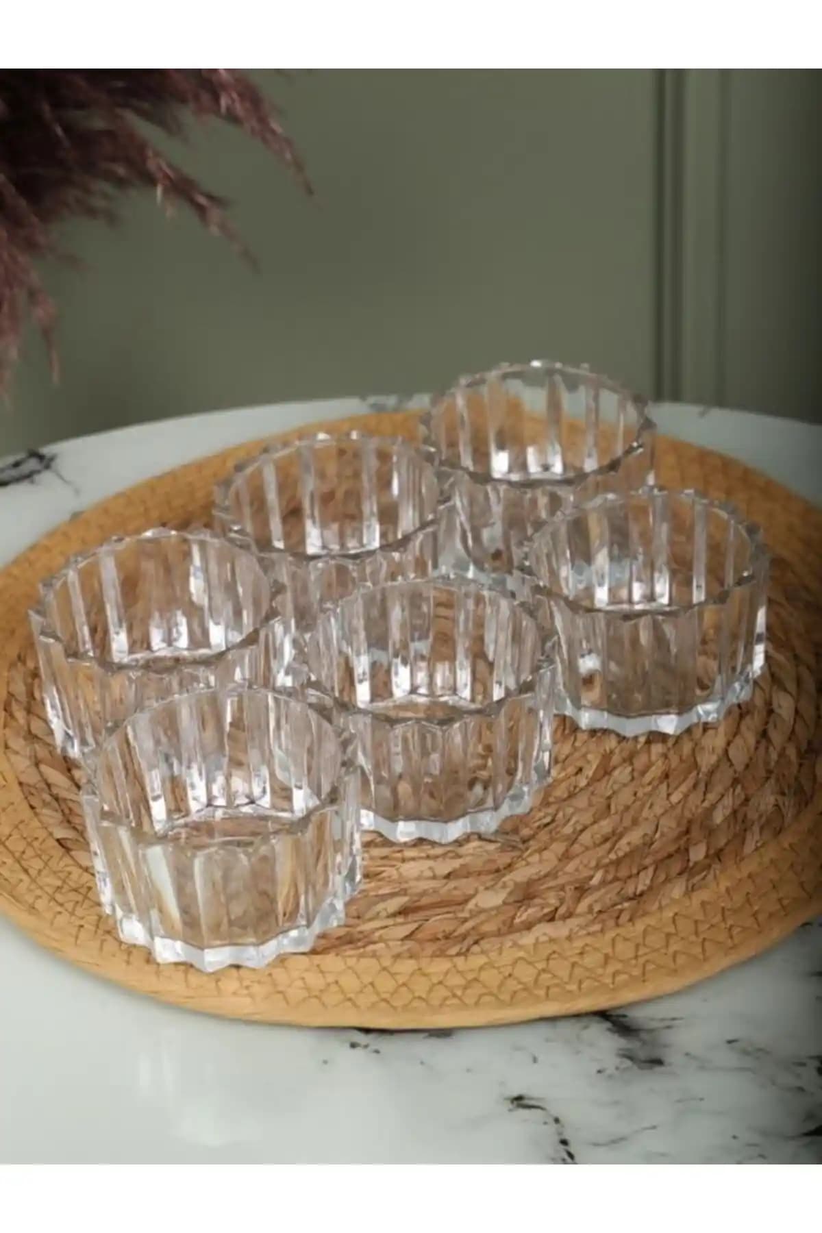 Viyalente Sindy 6'lı Cam Kase Seti Estetik ve Fonksiyonellik Bir Arada