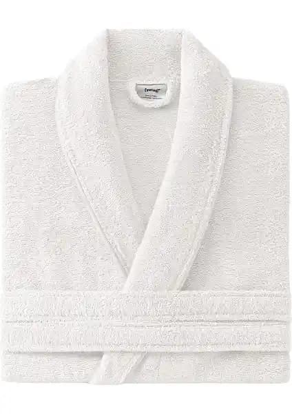 Yataş Essentials %100 Pamuk Penye Dokulu Ekru Bornoz Yüksek Su Emiciliği ve Konforu ile Öne Çıkıyor