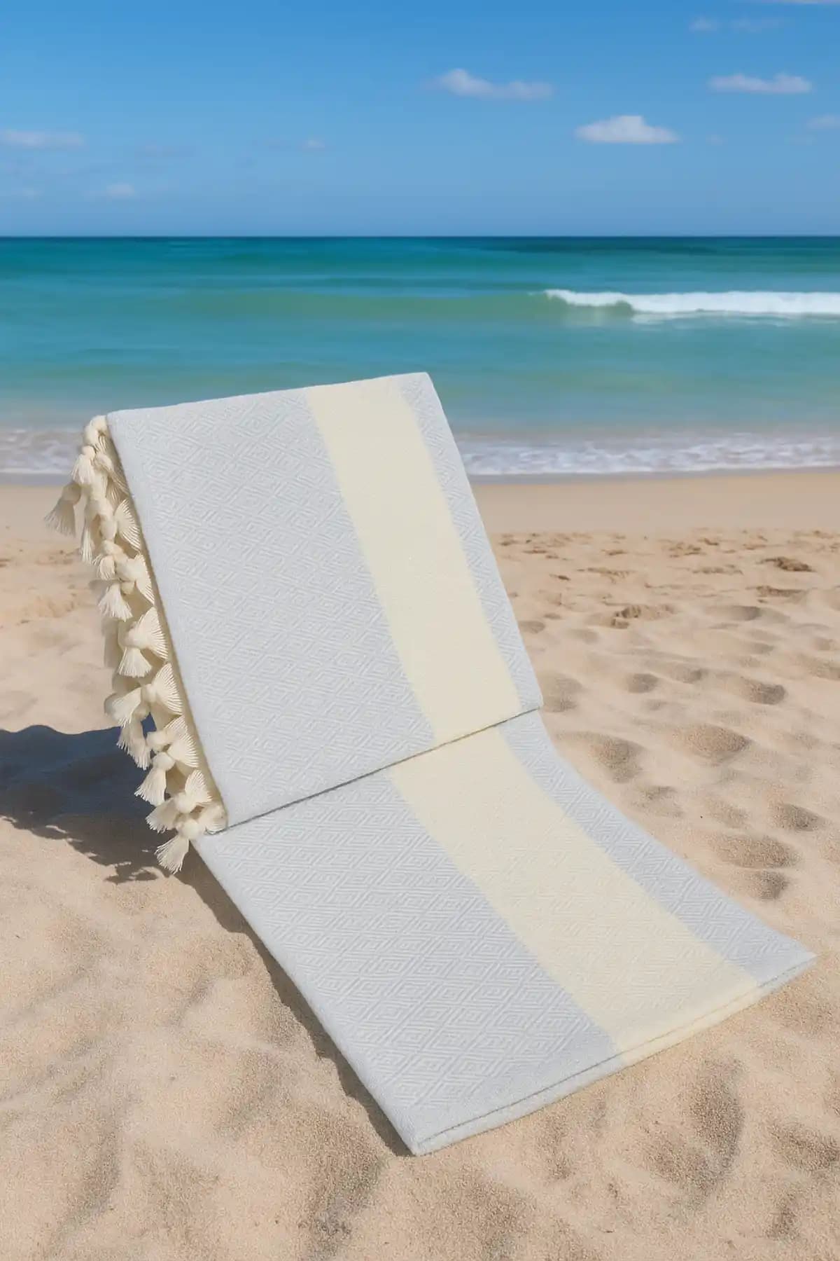 %100 Doğal Pamuk Türk Motifli Çok Amaçlı Peştemal - Şık ve Fonksiyonel Tasarım