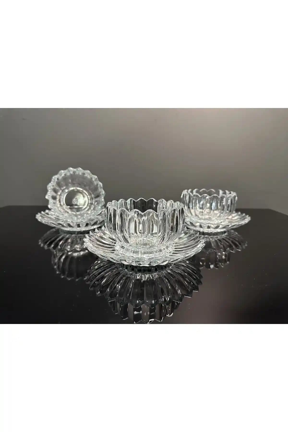 Almarandi Papatya 12 Parça Çerezlik Kase Takımı Estetik ve Dayanıklı Tasarım