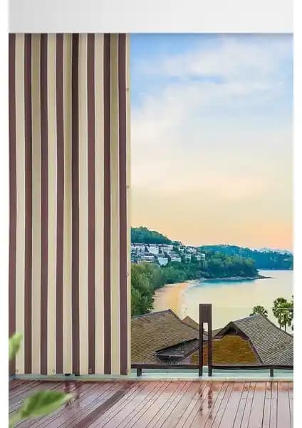 Altın Pamuk Balkon Perdesi Modelleri Enxboy ve Sarı Karşılaştırması