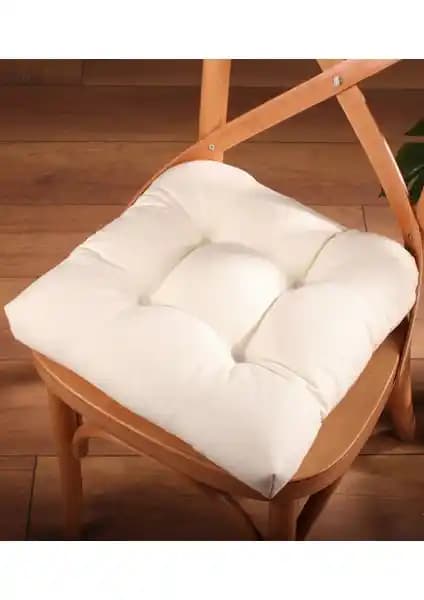 Altınpamuk Gold Krem Renk Sandalye Minderi: Şık ve Dayanıklı İç Mekan Dekorasyonu Ürünü