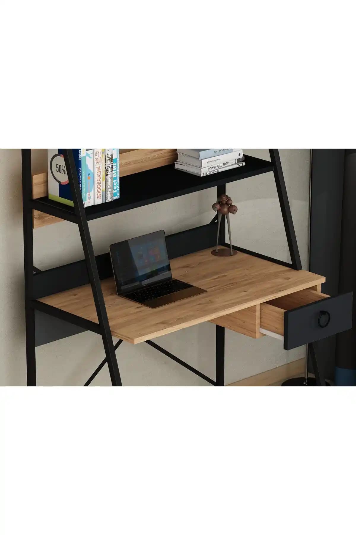 AYMOBSAN Flora Çalışma Masası Modern Tasarım ve Dayanıklı Ofis Mobilyası