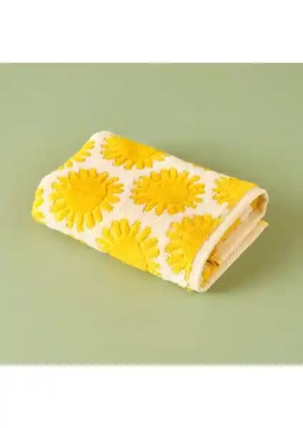 Bella Maison Sunny Yüz Havlusu: Doğal Pamuk ve Estetik Tasarım ile Günlük Kullanım İçin Ideal