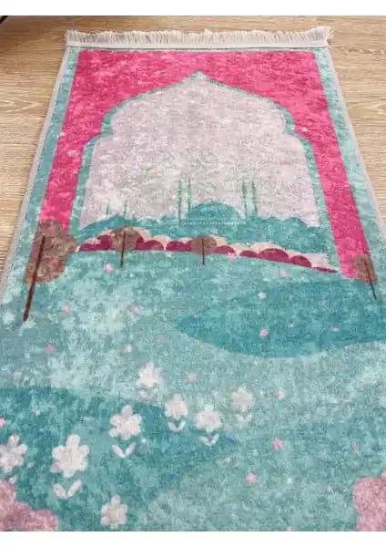 Brillant Çocuk Seccadesi 50x80: Dayanıklı ve Estetik Çocuk Namaz Seccadesi