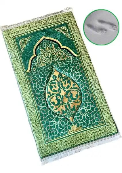 Carpetella 3 CM Kalın Süngerli Seccade: Estetik ve Konfor Sunan Yüksek Kaliteli Namaz Seccadesi