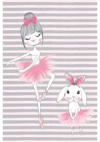 Çocuk Odası Halıları Karşılaştırması: Halımax Cino 88 Pembe Krem ve West Home