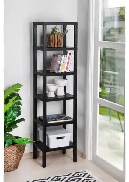 DEYHOME Ombeg 6 Katlı Düzenleyici Raf Ünitesi: Çok Yönlü ve Şık Depolama Çözümü