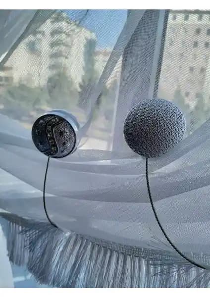 Edalı Mıknatıslı Dekoratif Perde Tokası: Modern ve Estetik Çözüm