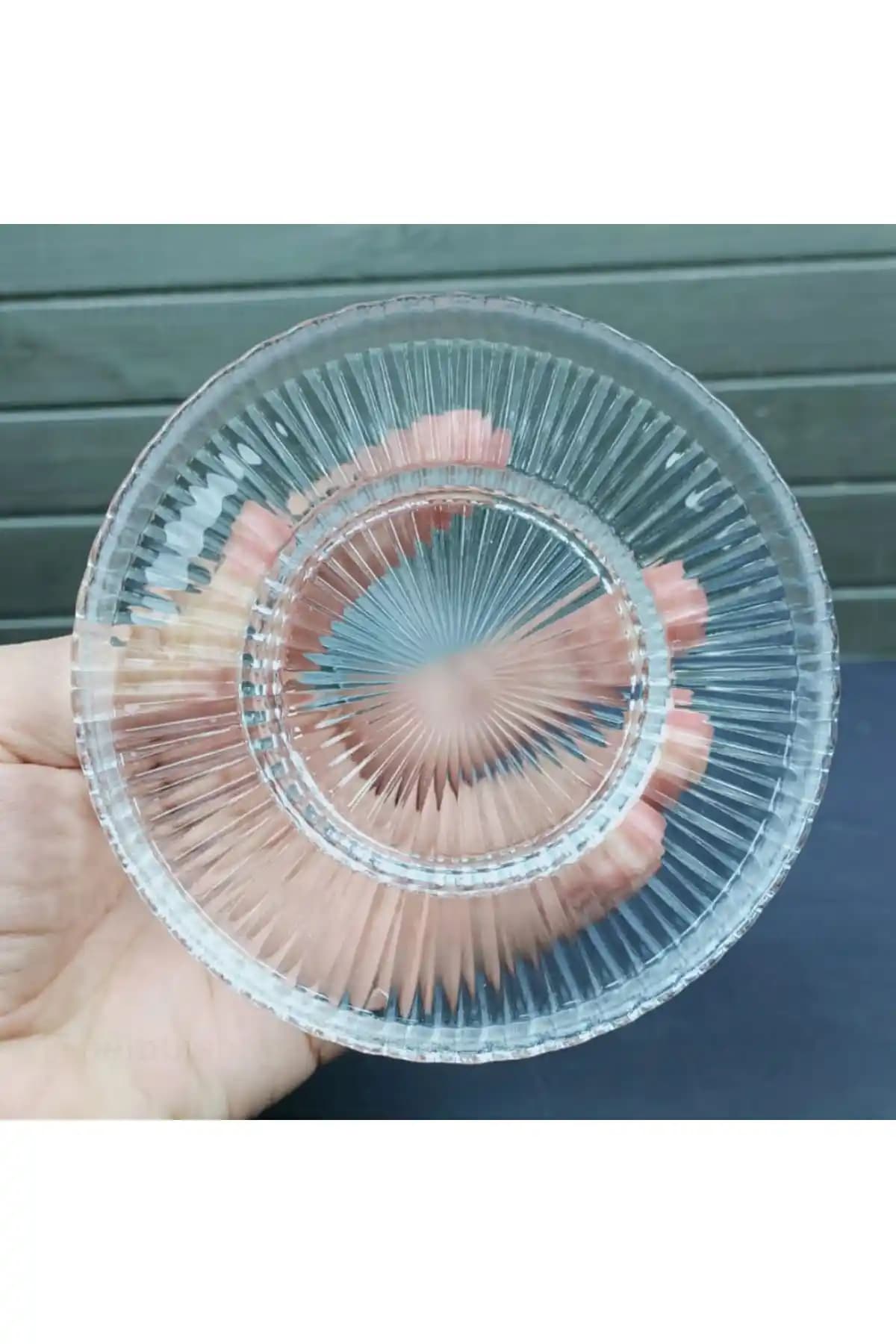 Elysia Model Riva Çay Tabağı: Şık ve Fonksiyonel Cam Çay Tabağı Koleksiyonu