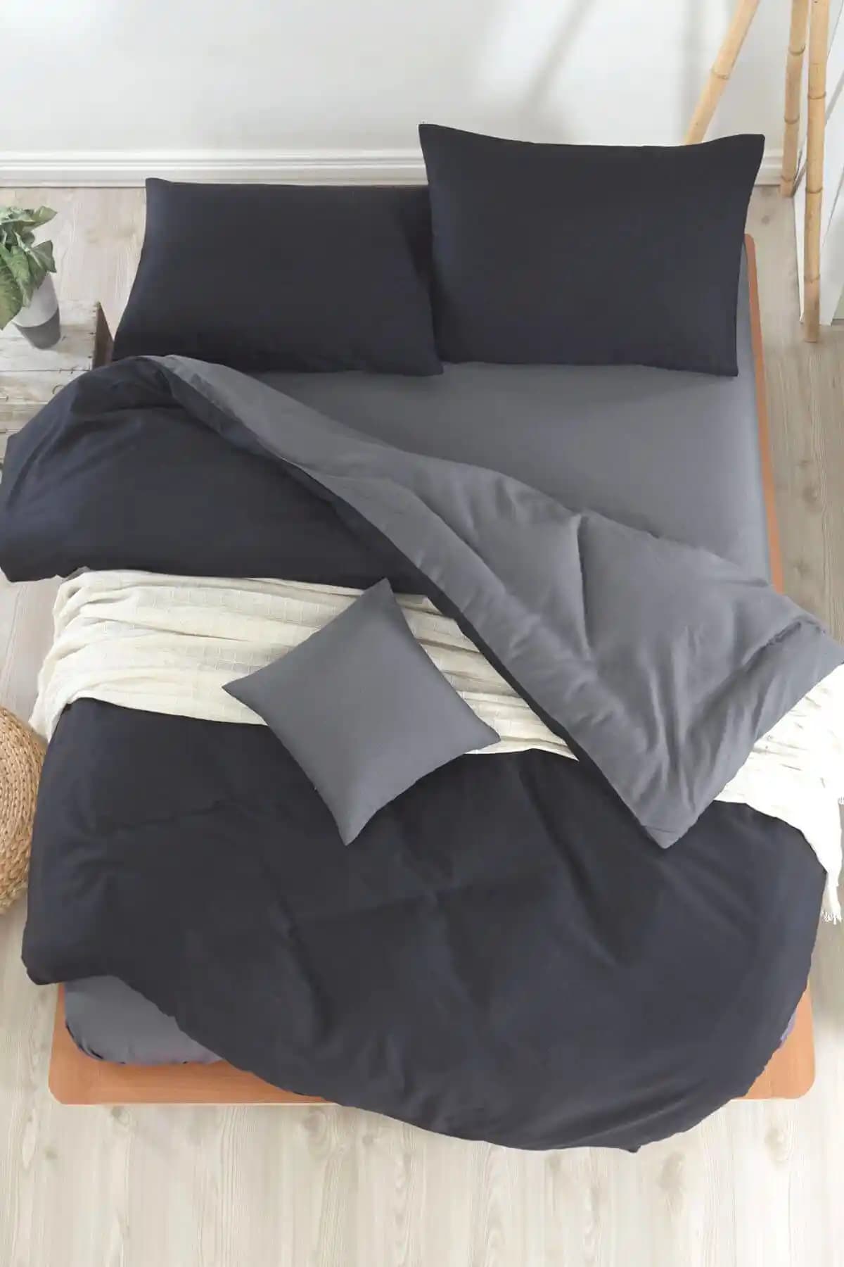 Eponj Home Çift Kişilik Paint Nevresim Takımı Modern Tasarım ve Yüksek Kalite
