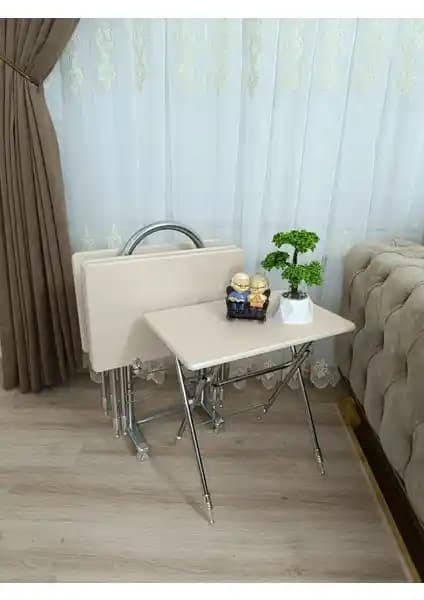 Evko Mobilya Çanta Zigon Sehpa Seti Modern ve Şık Tasarım ile Fonksiyonellik Sunar