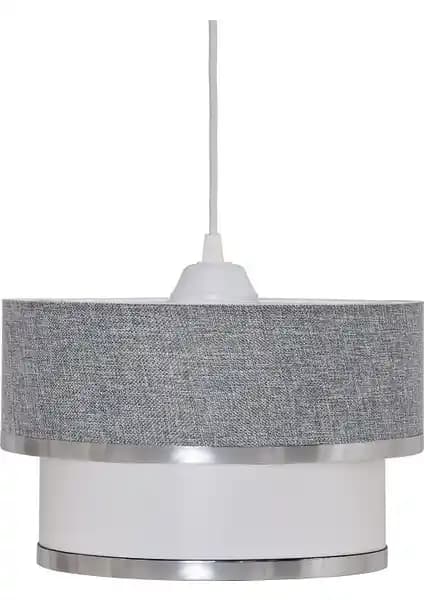 Evlight Mabel Pasta Sarkıt Gri Avize: Modern ve Şık İç Mekan Aydınlatma Çözümü