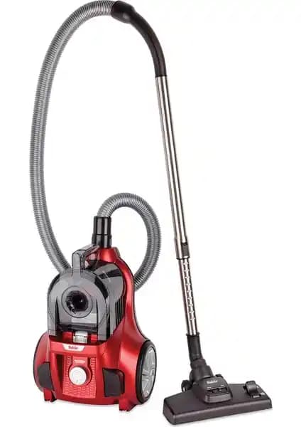 Fakir Ranger Elektronik Toz Torbasız Süpürge Rouge Yüksek Performanslı Temizlik Cihazı