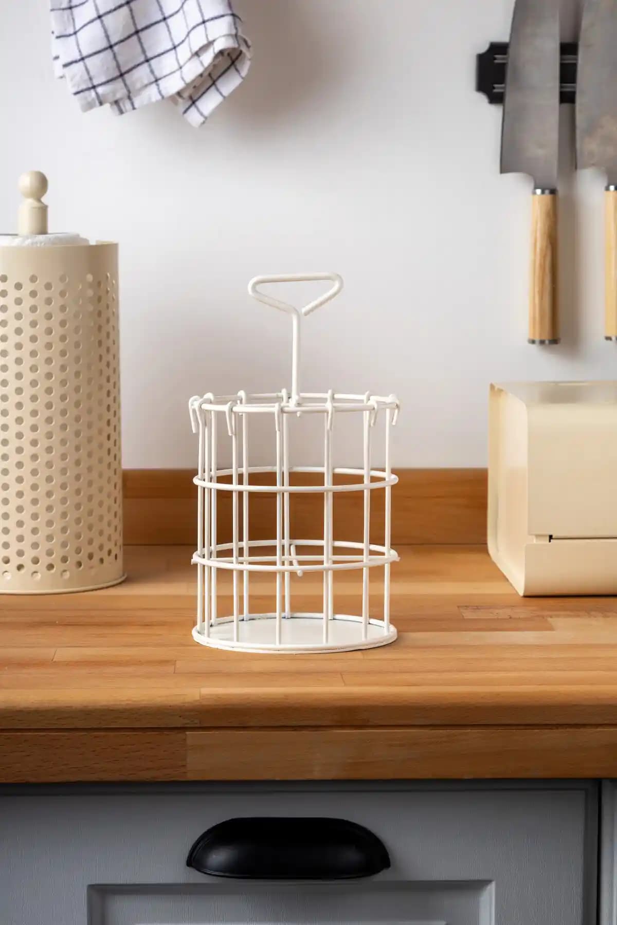 FH Finehome Cremma Tel Kaşıklık: Estetik ve Dayanıklı Modern Mutfak Aksesuarı