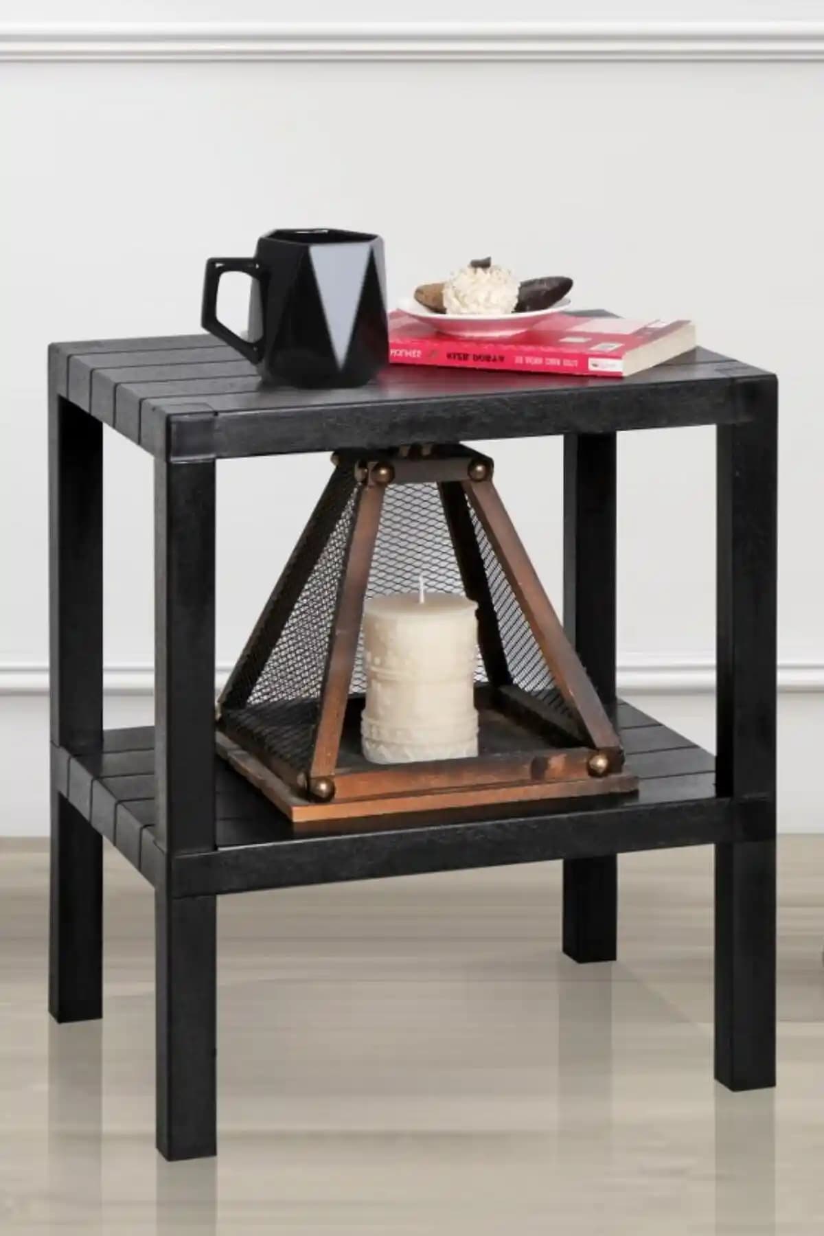 Frapan Home 2 Katlı Plastik Balkon ve Bahçe Sehpası: Dayanıklı ve Estetik Tasarım