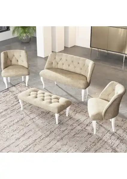 GadaHome Modern Çay Seti Koltuk Takımı ile Şık ve Konforlu Oturma Alanları Yaratın