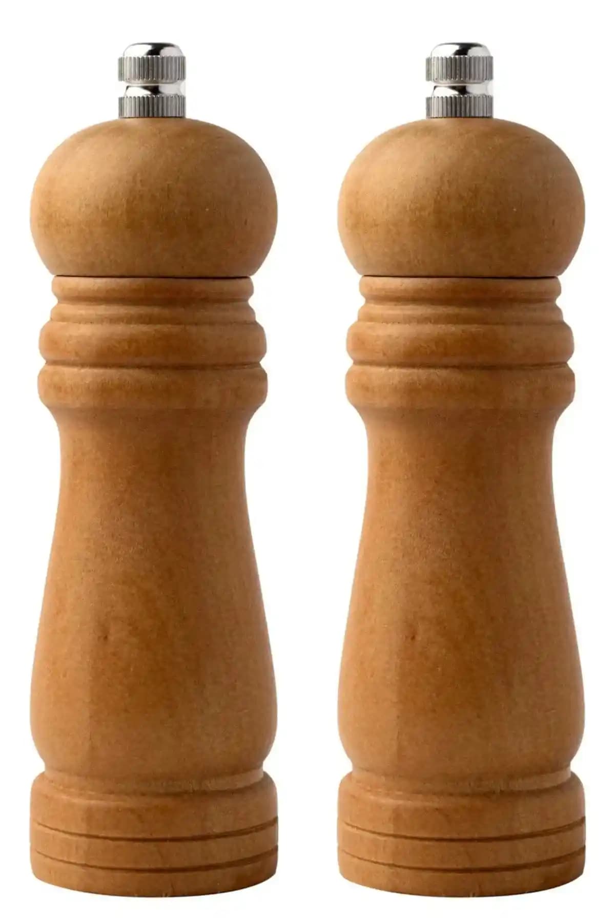 Genel Markalar Bambu Gövdeli Ahşap Tuz ve Karabiber Değirmeni: Şık ve Kullanışlı Mutfak Aksesuarı