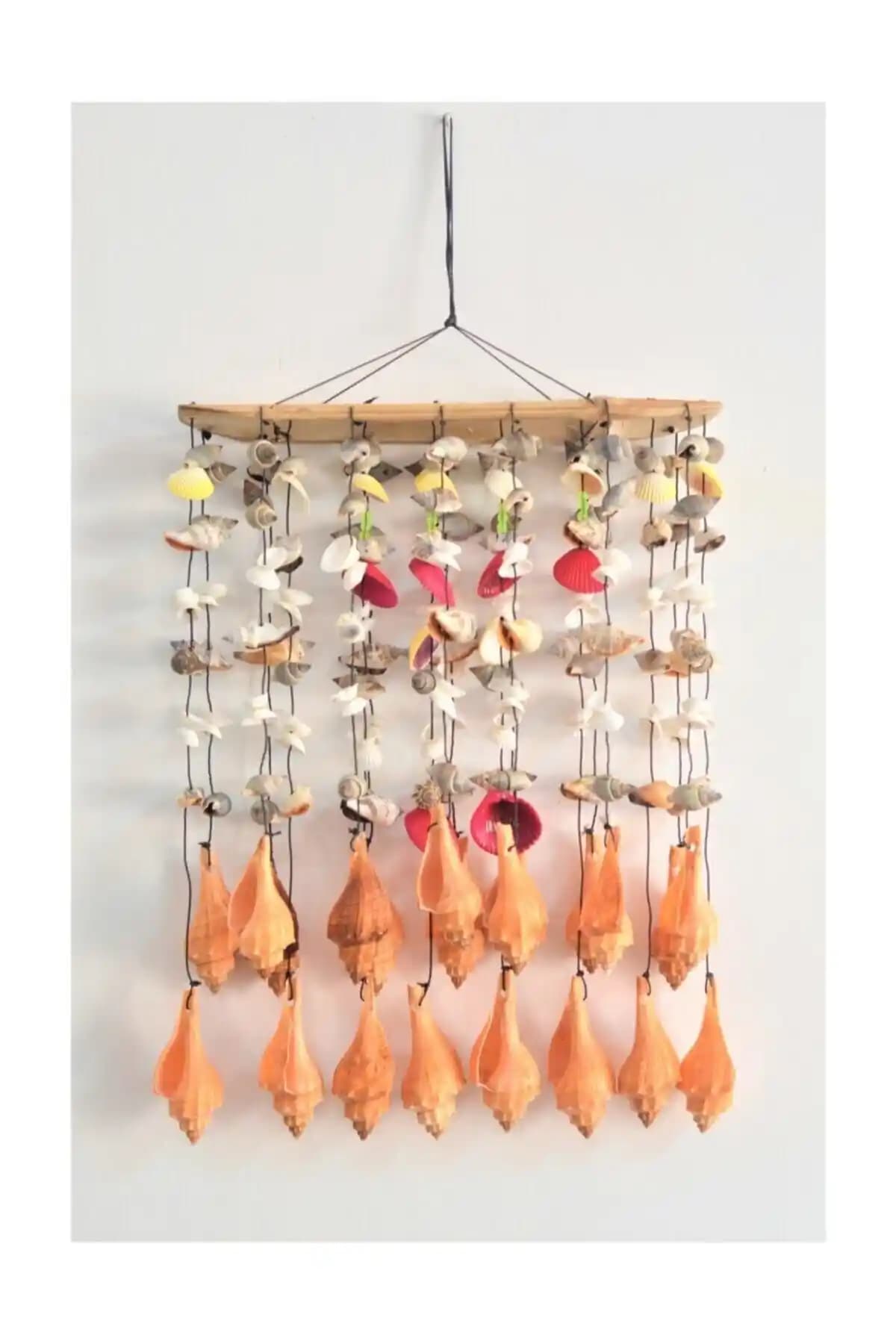 GÖKÇE Dekoratif Deniz Kabuğu Bambu Tavan ve Duvar Süsü Geniş Alanlar İçin Estetik Tasarım