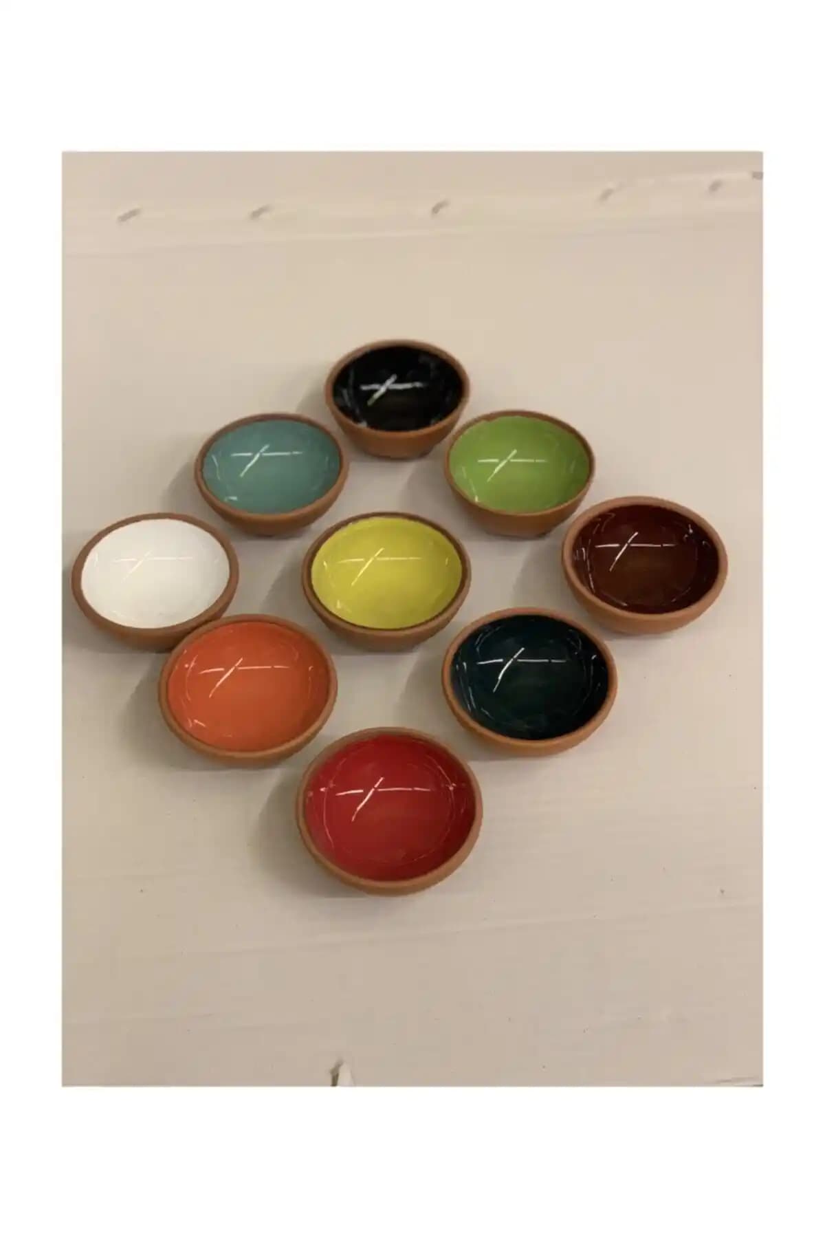 Güray Küçük 9 Adet Renkli Kahvaltılık Kaseler Seti Estetik ve Dayanıklı Mutfak Gereçleri