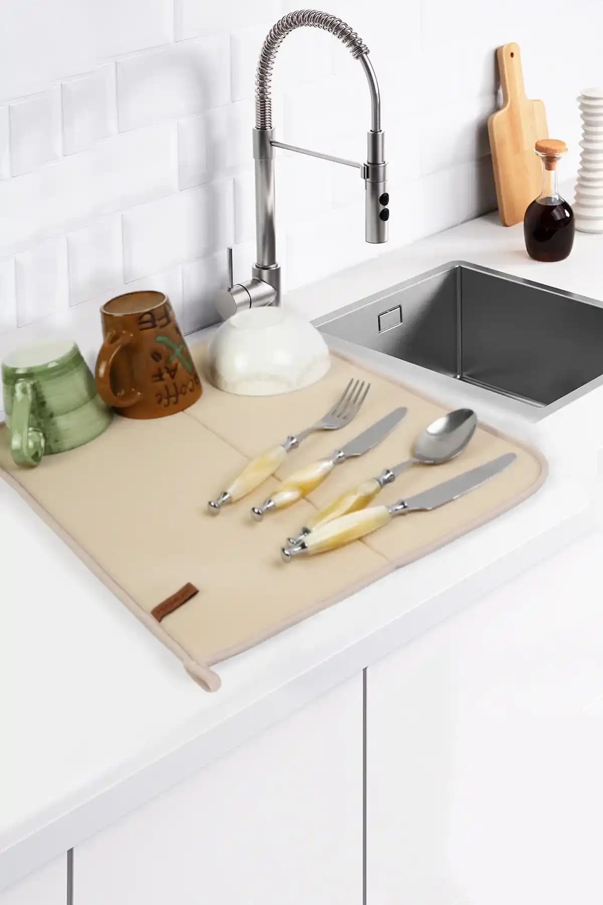 HAMUR Basic Bulaşık Kurutma Matı: Pratik ve Dayanıklı Mutfak Kurutma Çözümü