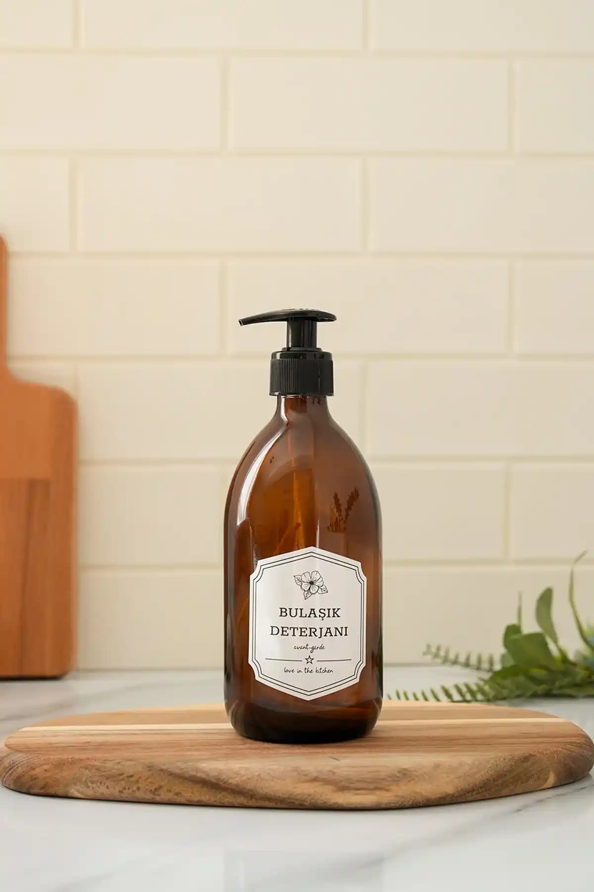 Hayveys Çiçek Dekorlu Pompalı Cam Bulaşık Deterjanı Kutusu Özellikleri ve Kullanım Alanları