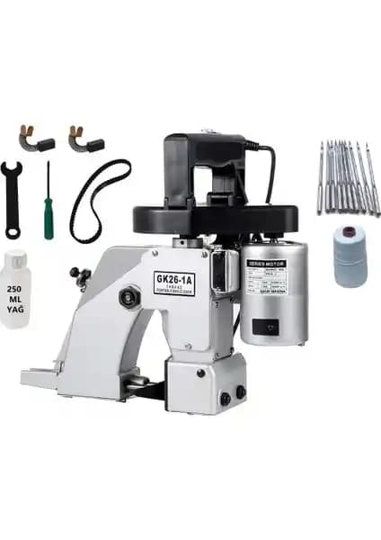 İşkur Makina GK26-1A Çuval Ağzı Dikiş Makinesi Endüstriyel Kullanım İçin Güçlü ve Dayanıklı