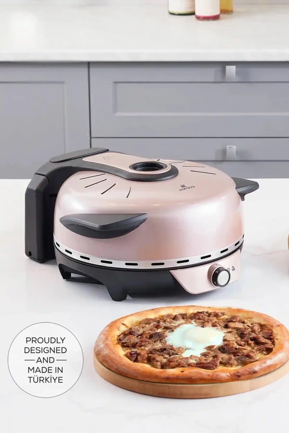 Karaca Gastro 10 in 1 Pizza ve Lahmacun Makinesi Çok Fonksiyonlu Mutfak Yardımcısı