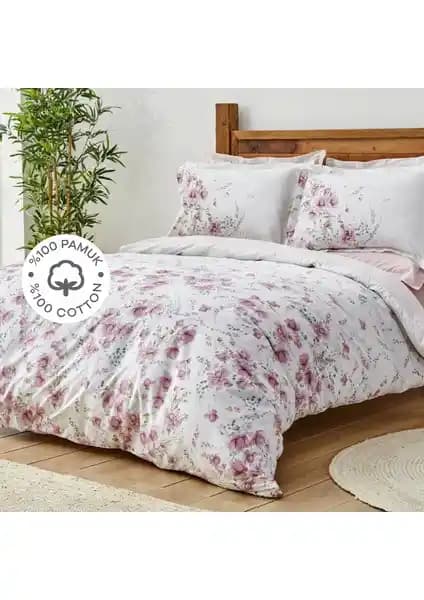 Karaca Home Dalila Pembe ve Neos Mavi Çift Kişilik Nevresim Takımları Karşılaştırması