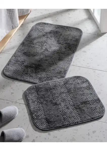 Madame Coco Banyo Paspası Karşılaştırması Antrasit ve Bej Modelleri