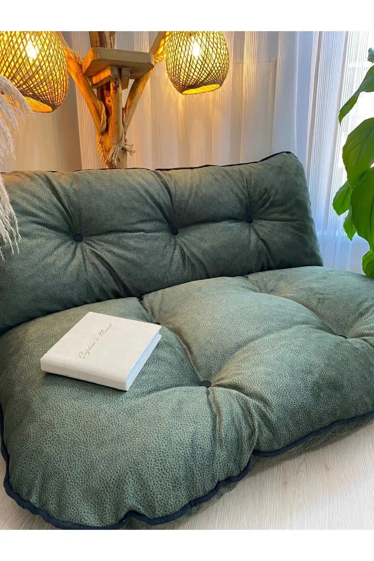 MÇ HOME 2'li Palet Minderi Takımı Modern ve Dayanıklı Dekoratif Oturma Minderleri