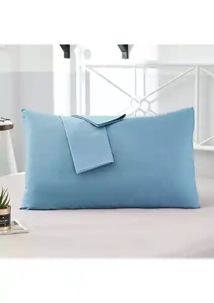 MODELHOME Mavi Pamuklu Yastık Kılıfı Seti 50x70 cm Estetik ve Dayanıklı Tasarım