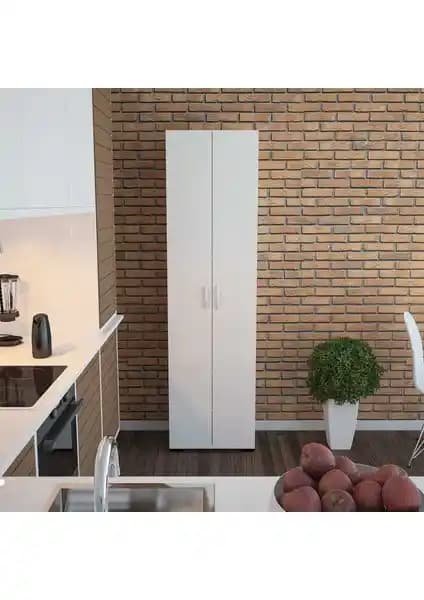 Modilayn Furkan 8 Raflı Çok Amaçlı Dolap: Modern ve Fonksiyonel Depolama Çözümü