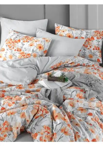 My Story Lastikli Çarşaflı Tek Kişilik Nevresim Takımı Naranja Modern ve Dayanıklı Tasarım