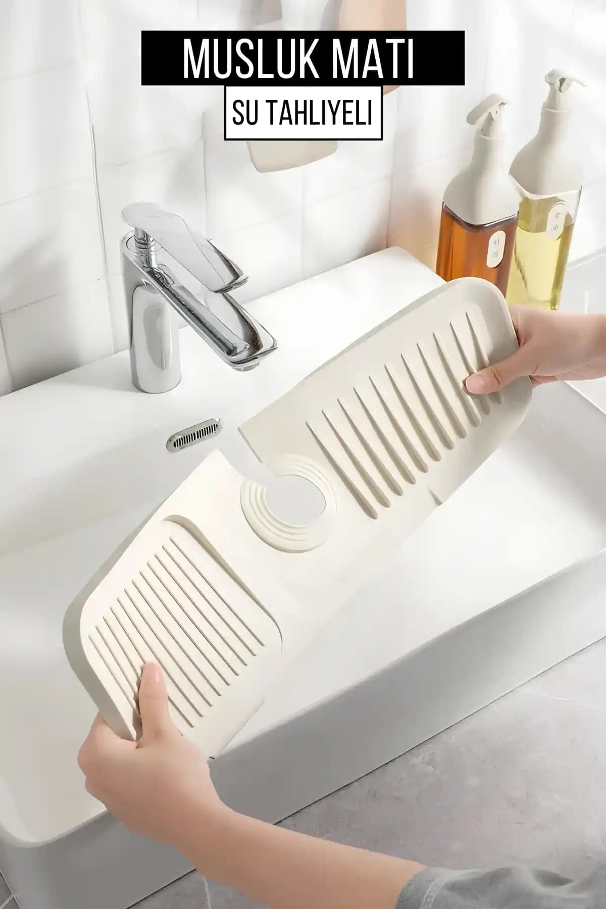 Orvila Elastik Musluk Matı: Dayanıklı ve Çok Yönlü Mutfak Banyo Aksesuarı