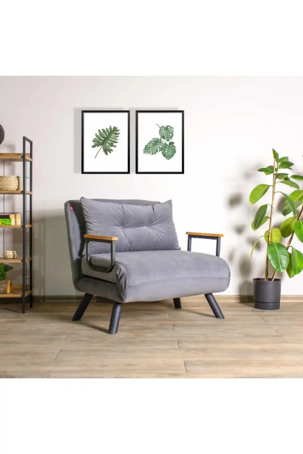 Pafu Sando Tekli Katlanır Yataklı Koltuk: Modern ve Çok Fonksiyonlu Oturma Çözümü