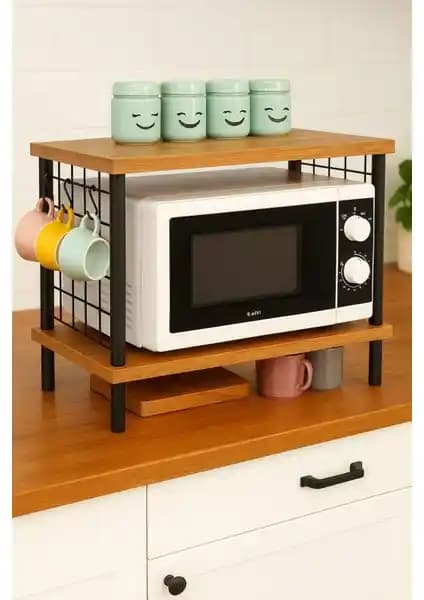 Peka Huzurlu Mutfak Rafı: Modern ve İşlevsel Tasarımıyla Mutfak Dekorasyonunuza Şıklık Katın