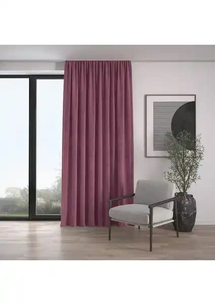 Perde Karşılaştırması: Kadife Lavanta Pembesi ve Açık Gri Fon Perde Modelleri