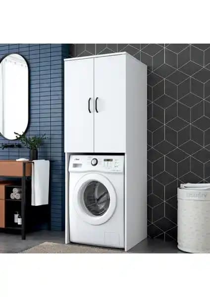 Rani KD110 Çamaşır Makinesi Dolabı: Fonksiyonel ve Estetik Çözüm 75-90 Karakter