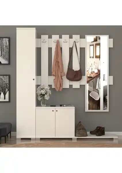 Remaks Akasya ve Menekşe Vestiyer Portmanto Takımları Karşılaştırması