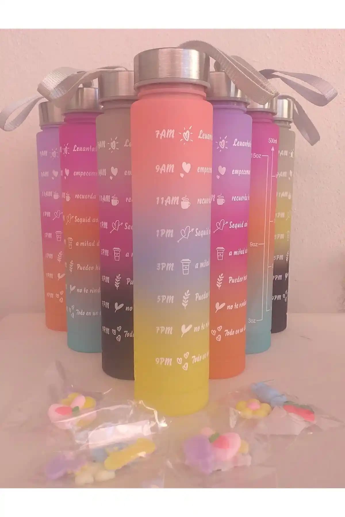 RENGARENK Motivasyonel Su Matarası: Çok Amaçlı, Şık ve Sağlıklı Kullanım İçin Önerilen