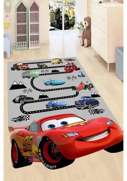 Resmiro Arabalar Şimşek McQueen Tasarımlı Çocuk Halısı İncelemesi ve Özellikleri