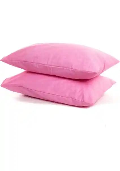 Şanlı Düz Pamuklu 2'li Yastık Kılıfı 50x70 Cm Konfor ve Estetik Sunar