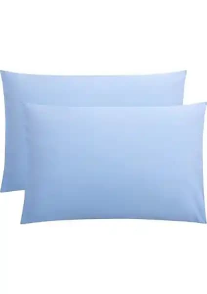 Şanlı Düz Pamuklu 2'li Yastık Kılıfı: Dayanıklı ve Şık Yatak Odası Dekorasyonu İçin Uygun