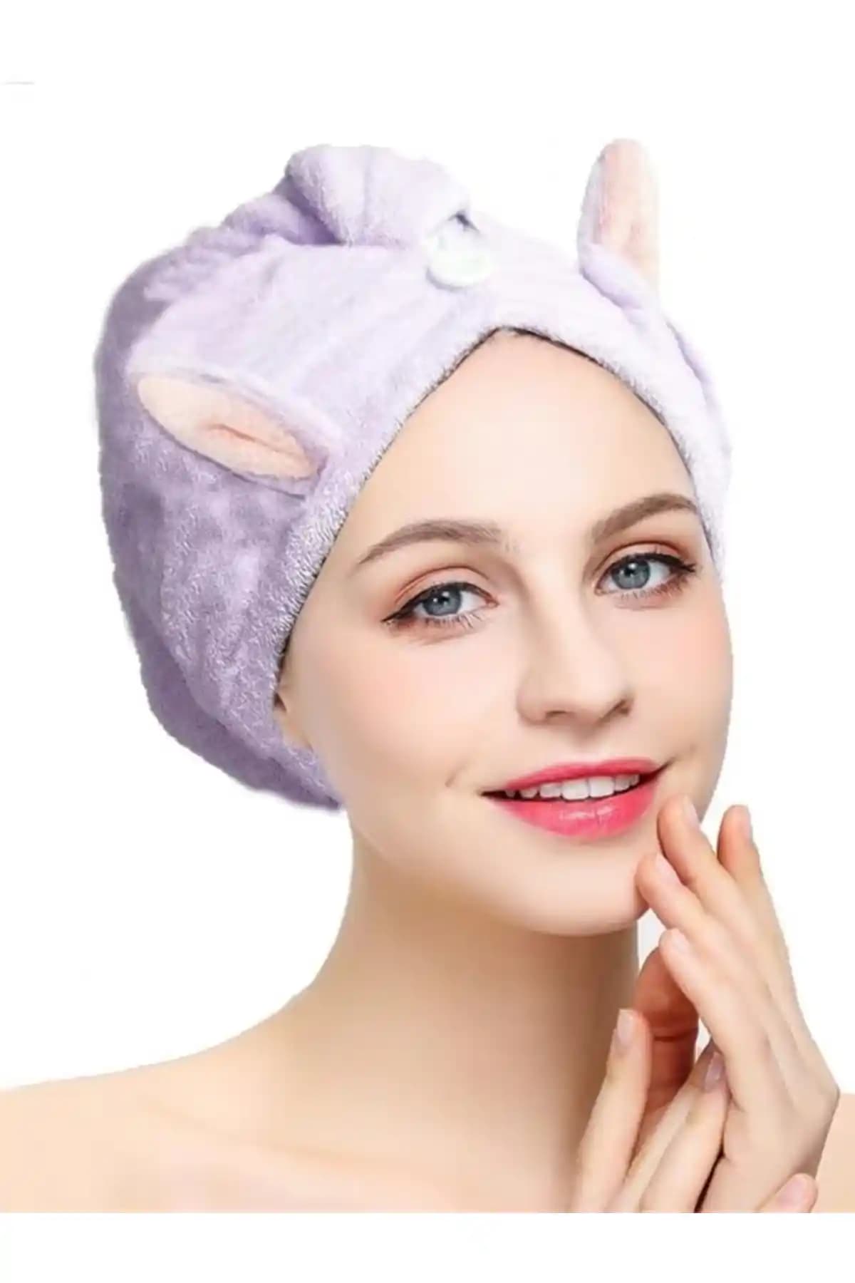 SizinBazar Mor Pamuklu Saç Bonesi: Yumuşak ve Dayanıklı, Günlük Kullanım İçin Uygun